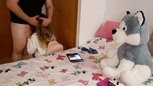 Busty amateur receives plowing hard