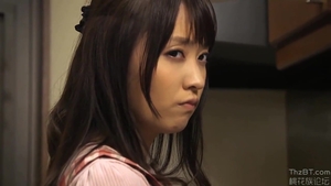 Hard slamming escorted by hairy asian brunette