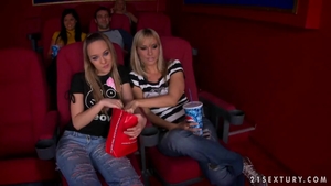 Young Blue Angel pussy eating