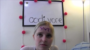 Busty amateur POV receiving facial