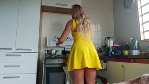 Homemade real fucking in company with big butt brazilian girl