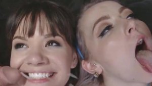 Alison Rey cumshot video