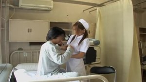 Creampied starring naughty asian nurse