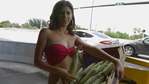 8th Street Latinas: Victoria Valencia sucking dick sex scene