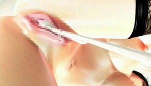 Busty bitch riding a dick 3d