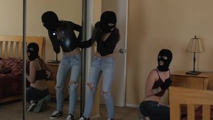 When Girls Play: Karla Kush rides a hard dick in the bed in HD