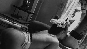 Cadence St John wearing panties pussy licking