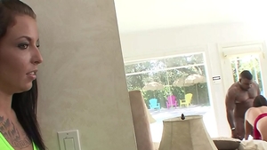 Leon Lambert - Stepmom smashed by black cock stepfather