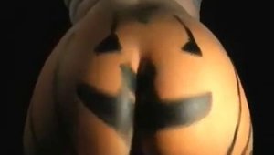 Pussy fucked on Halloween