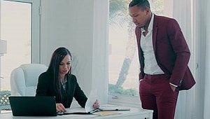 Dark X: Aidra Fox interracial sex porno