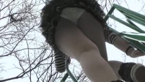 Rough fucking girl in panties