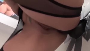 POV nailed rough with teen chick Kiki Daire