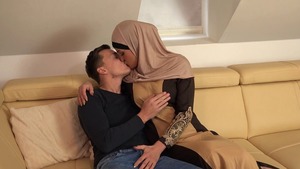 Rough real sex in the company of tattooed arab babe